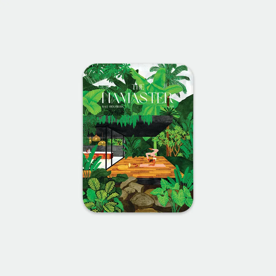 all-the-way-to-say-the-namaster-plateau-petit-d-jeuner-yoga-27-cm image 1