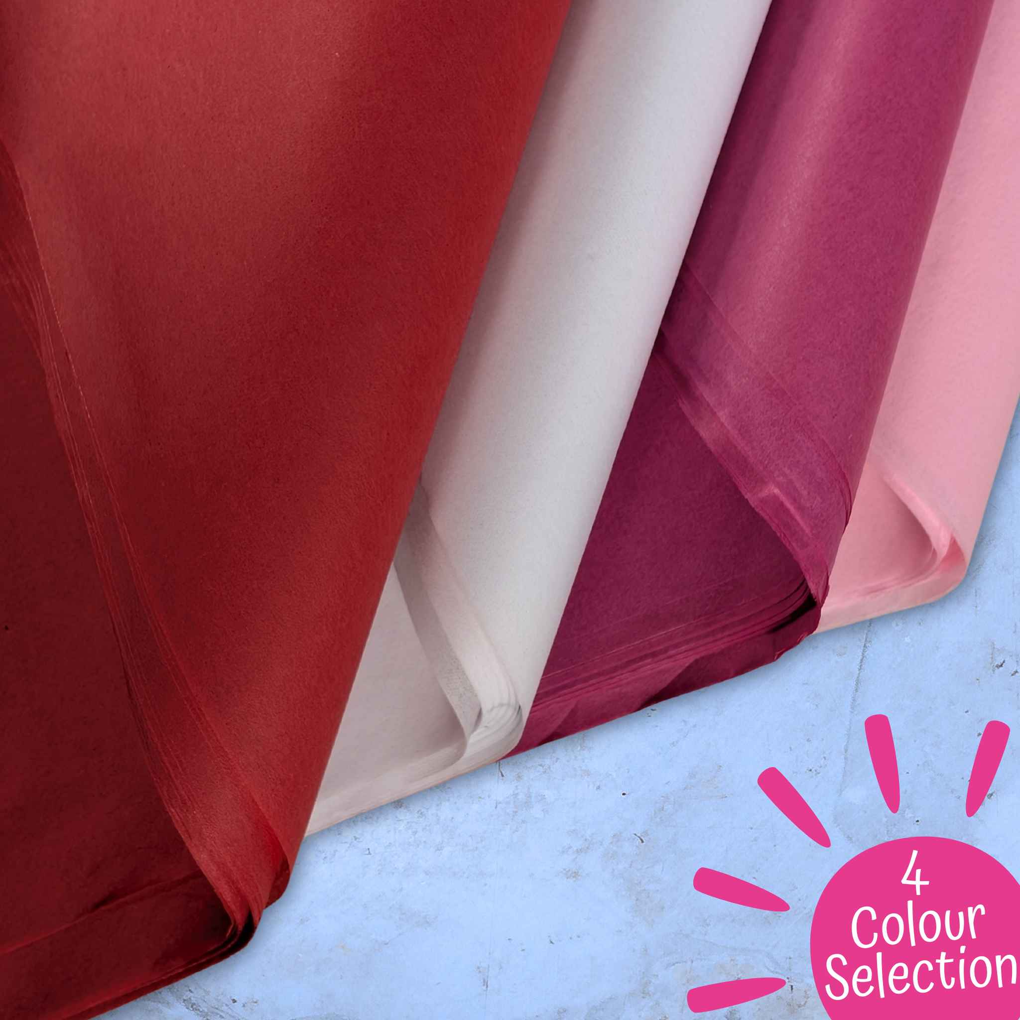 carnival-papers-tissue-paper-papier-soie-saint-valentin-40-feuilles image 2