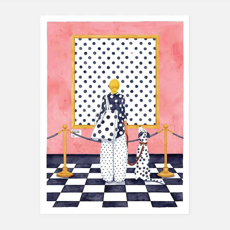 all-the-ways-to-say-the-missing-dot-affiche-29-7-x-39-7-cm-pois image 1