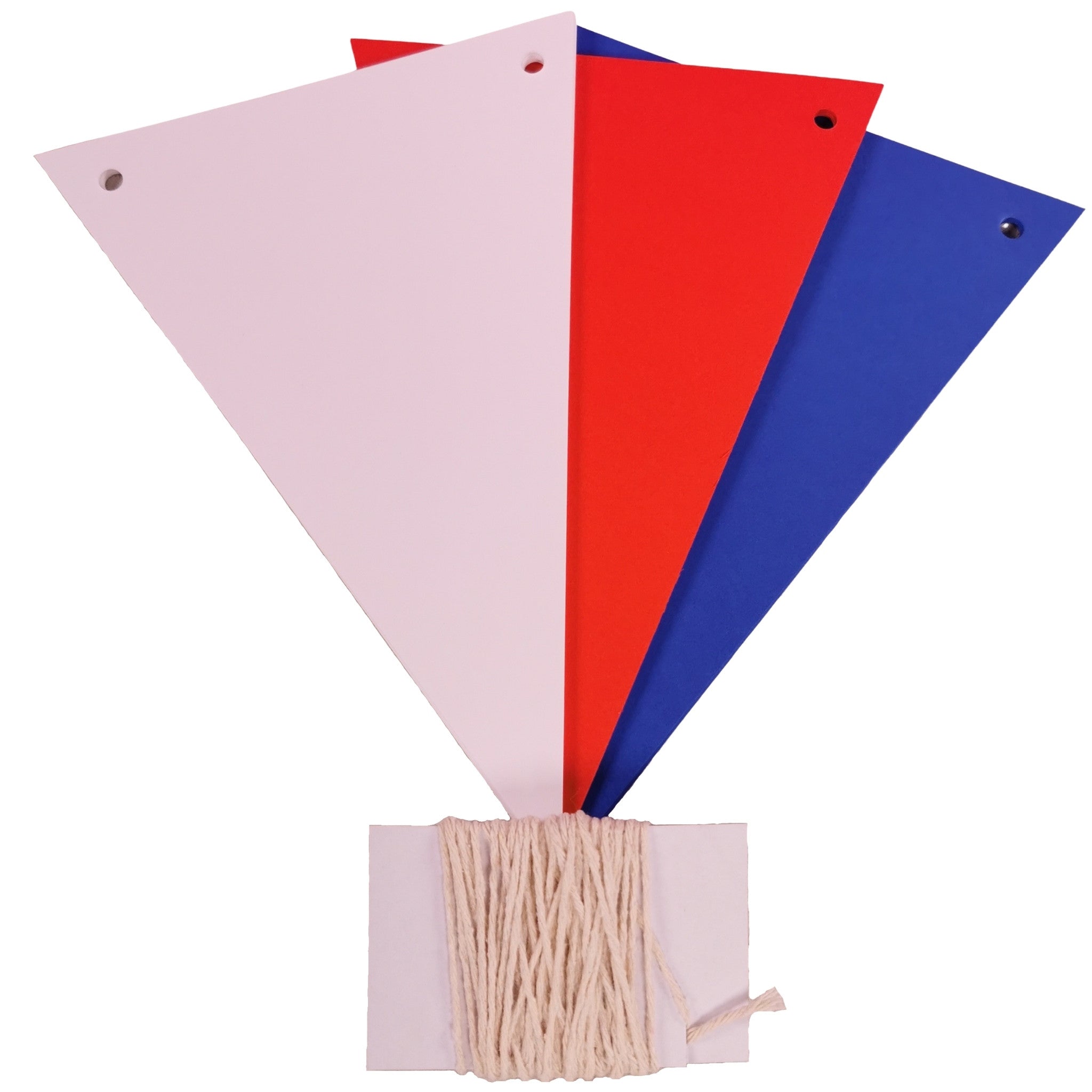 carnival-papers-guirlande-25-fanions-bleu-blanc-rouge-5m image 3