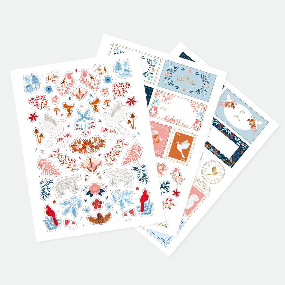 all-the-ways-to-say-white-winter-stickers-lot-3-planches-110 image 1
