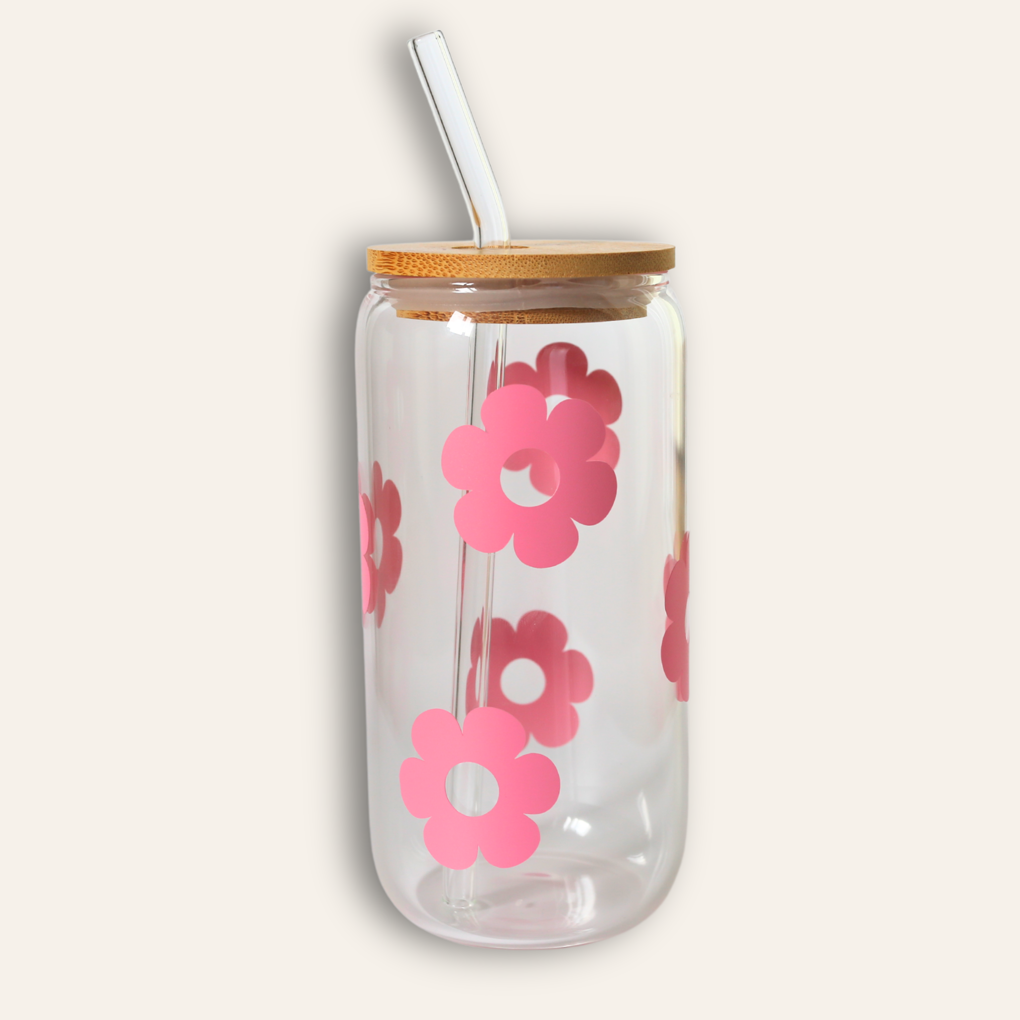 atelier-naholi-verre-cannette-paille-fleurs-roses-verre-500-ml image 2