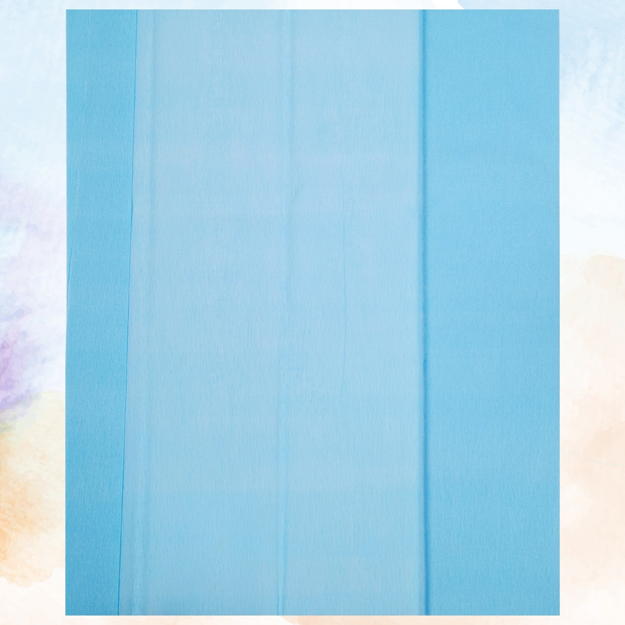 carnival-papers-crepe-bleu-clair-papier-cr-pon-50x300-cm-fleurs image 5
