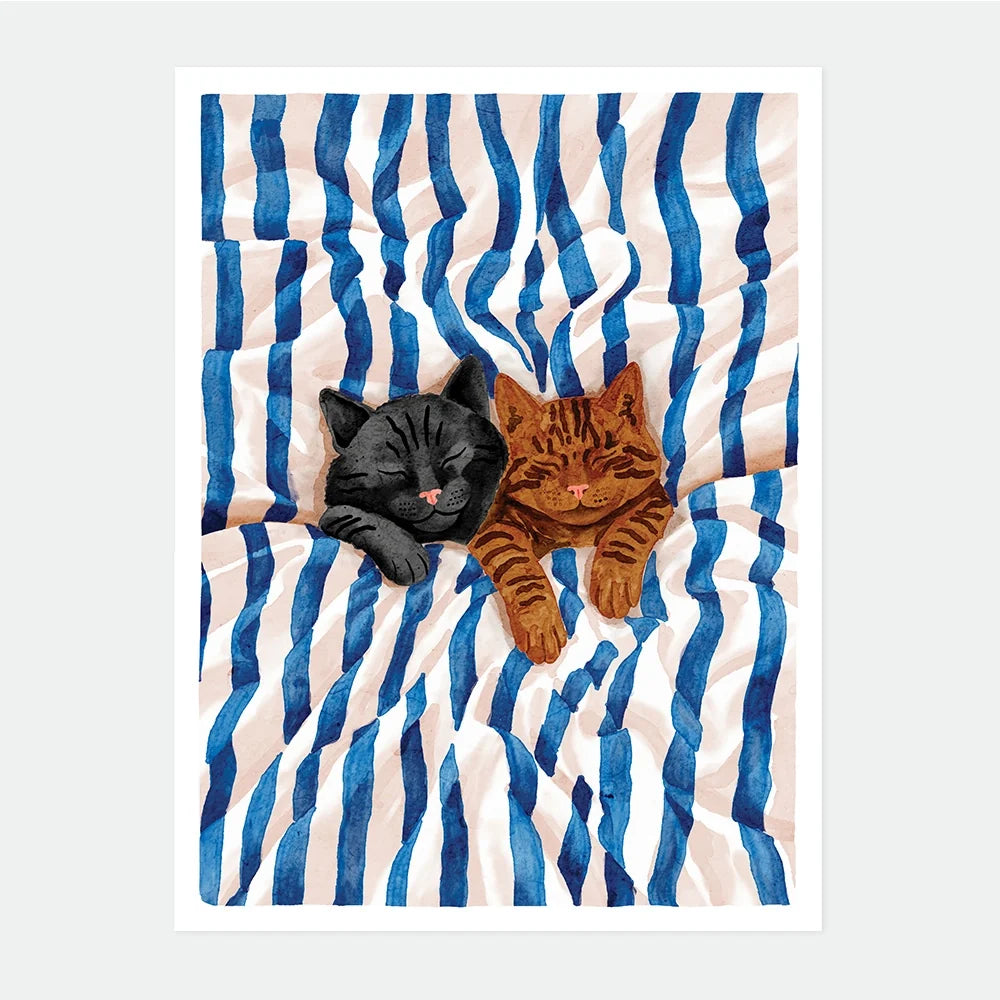 all-the-ways-to-say-sleeping-cats-affiche-18x24-chats image 1