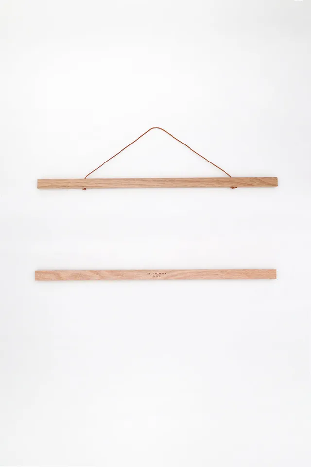all-the-way-to-say-affiches-porte-affiche-baguettes-ch-ne-m-31-cm image 1