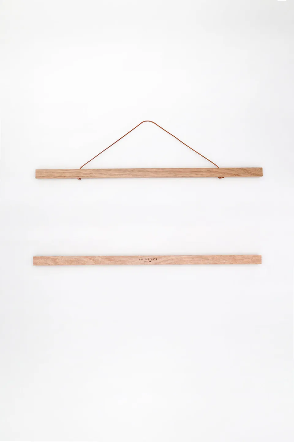 all-the-way-to-say-affiches-porte-affiche-baguettes-ch-ne-m-31-cm image 1
