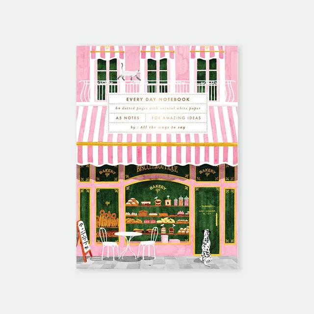 all-the-ways-to-say-bakery-carnet-a5-p-tisserie-dorure image 1