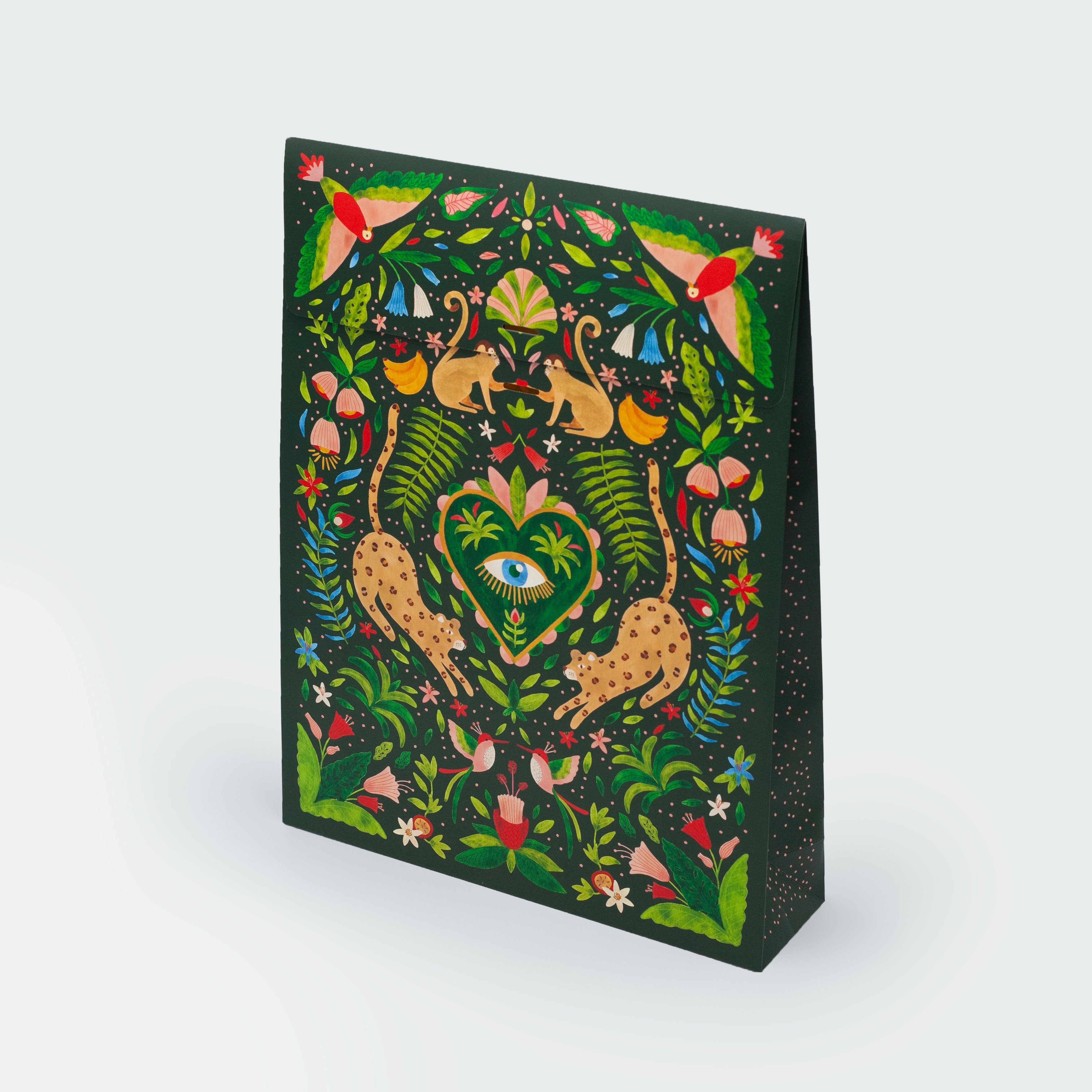 all-the-ways-to-say-green-jungle-pochette-cadeau-l-jungle image 3