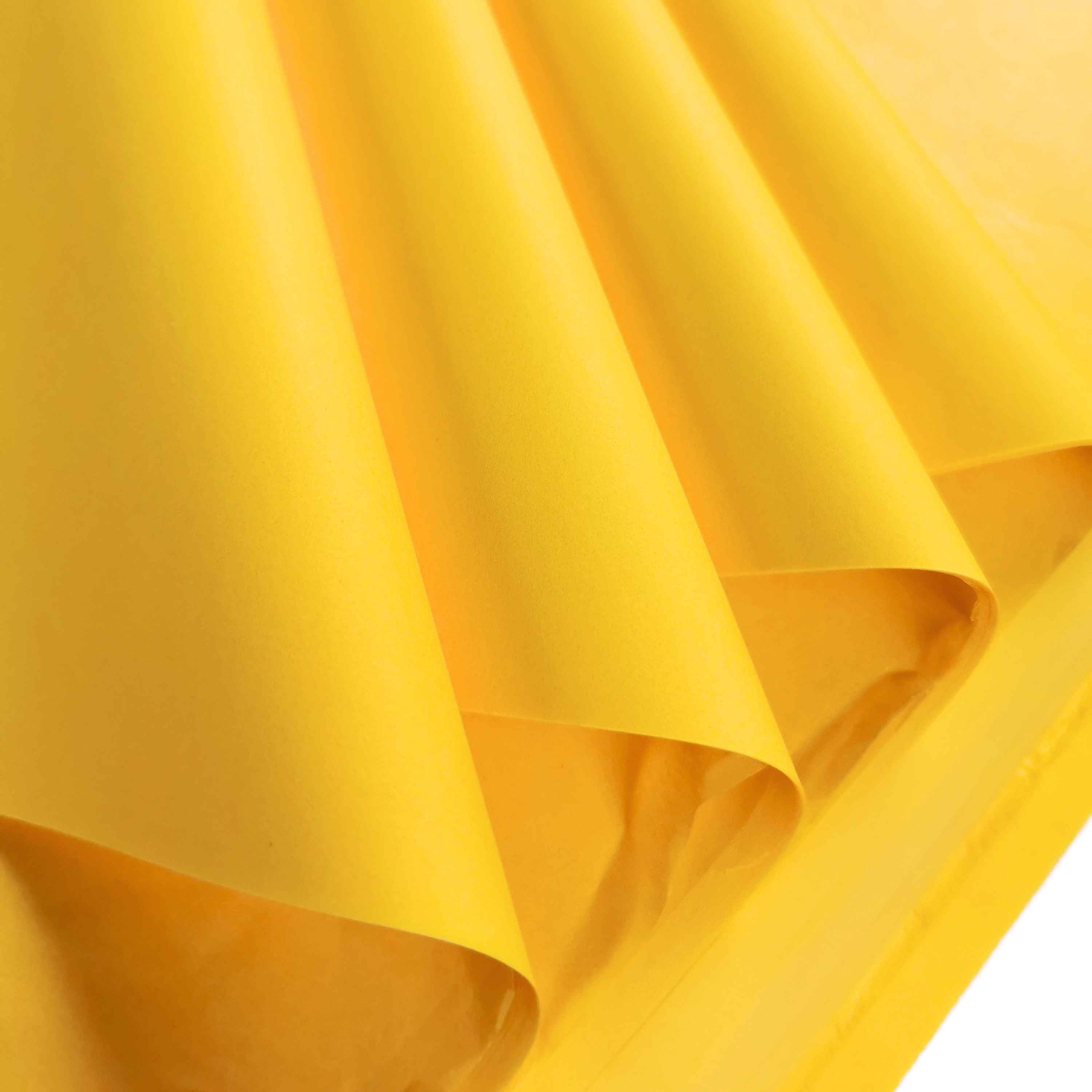 carnival-papers-tissue-paper-jaune-citron-50x70cm image 1