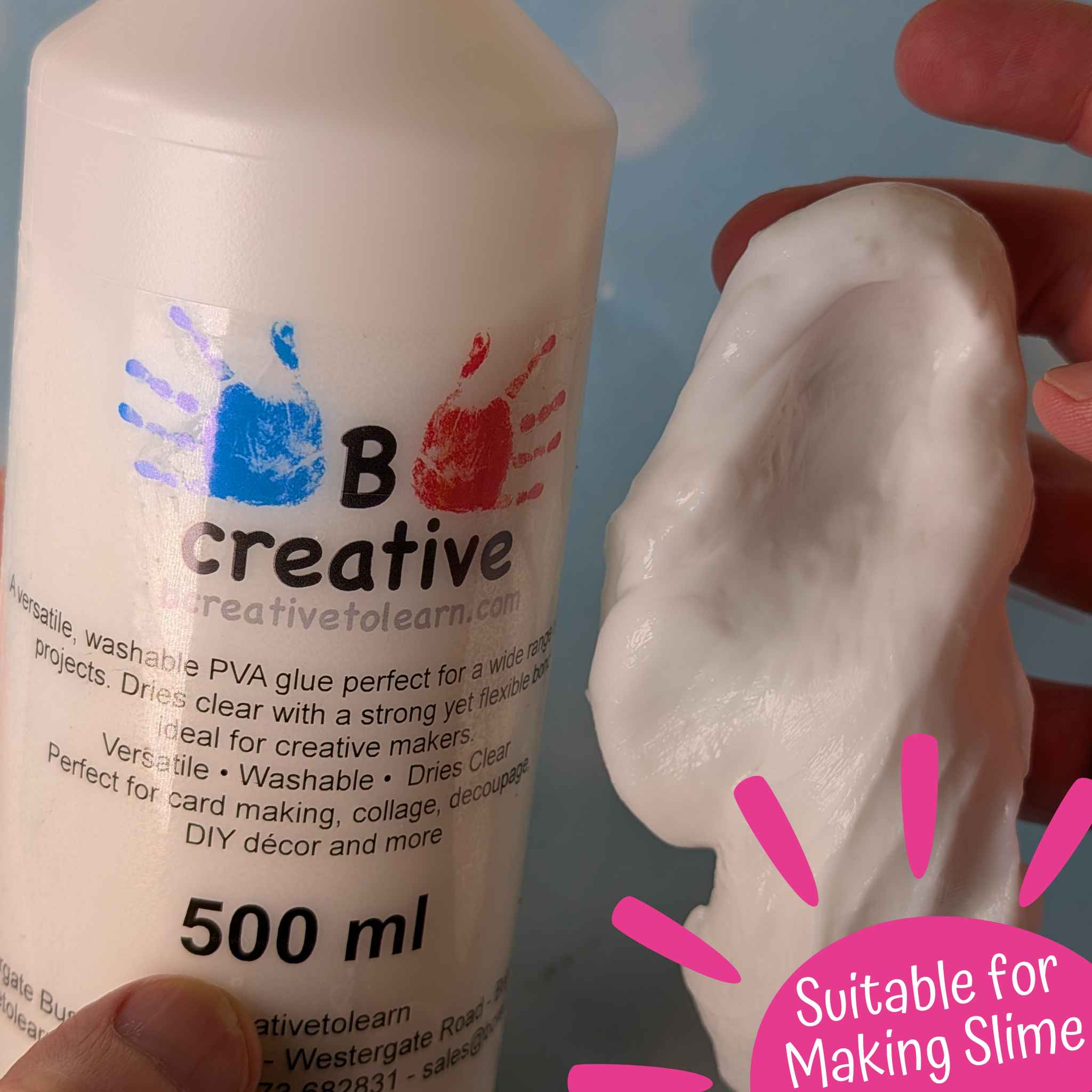 carnival-papers-glue-colle-pva-blanche-lavable-100ml-flacon image 3