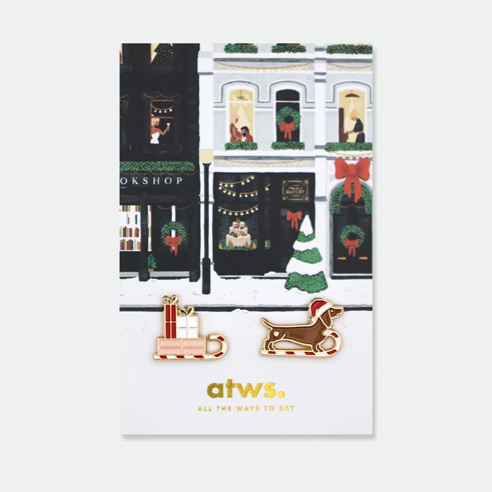 all-the-ways-to-say-santa-is-a-dog-pin-s-duo-teckel image 1