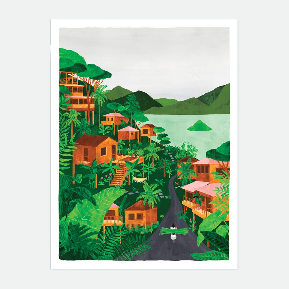 all-the-ways-to-say-lodges-affiche-chalets-medium-29-7x39-7cm image 1