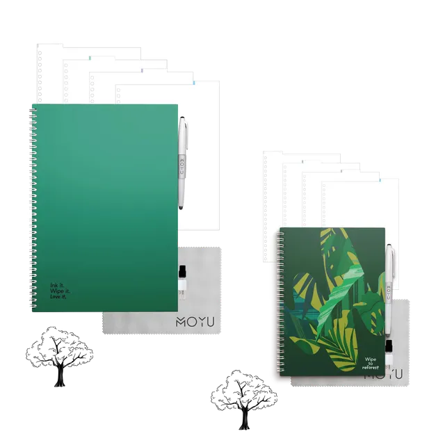 moyu-kids-back-to-school-bundle-pack-2-carnets-a4-a5 image 1