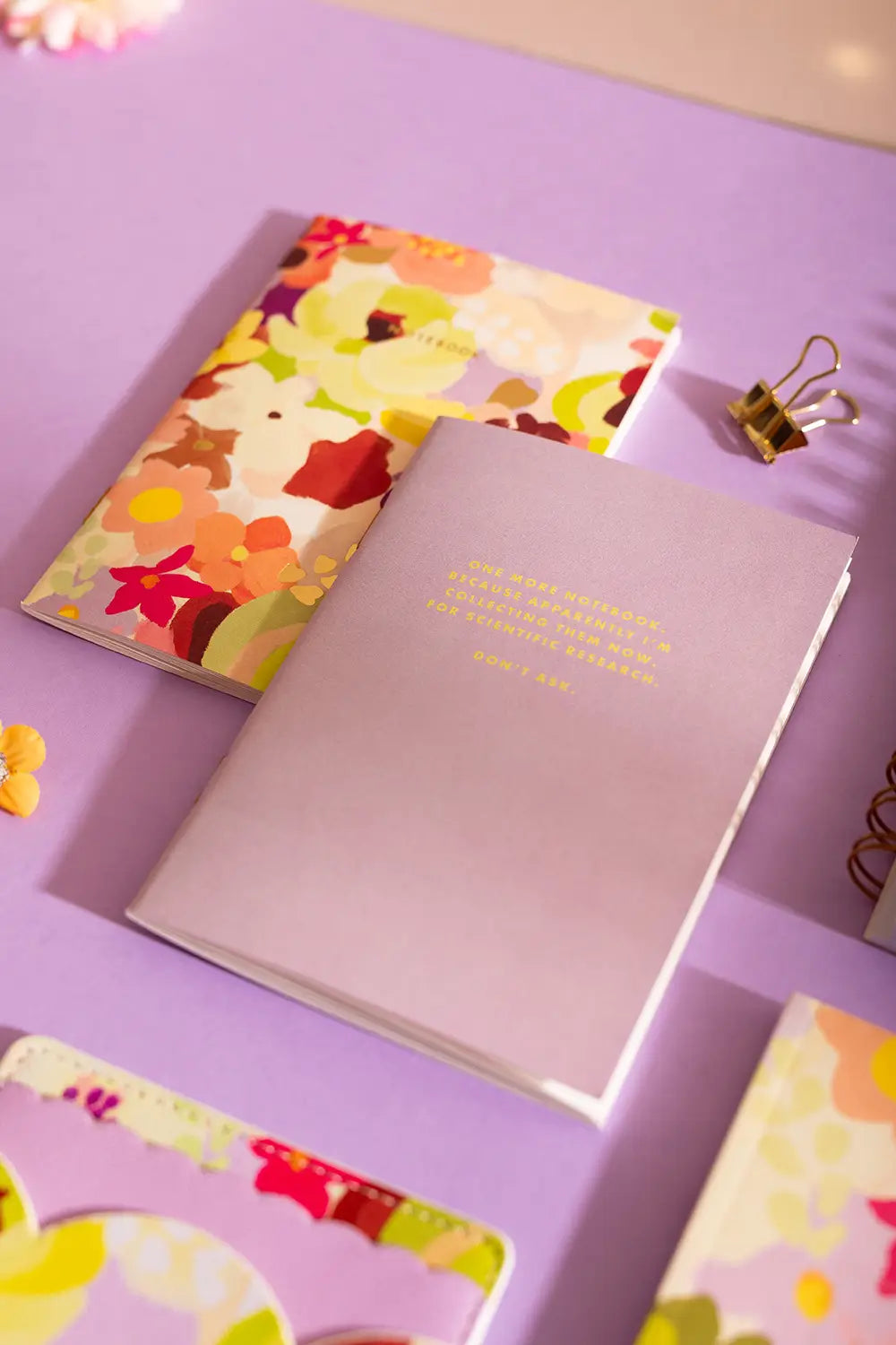 all-the-ways-to-say-spring-sweets-duo-carnets-a6-floral image 2