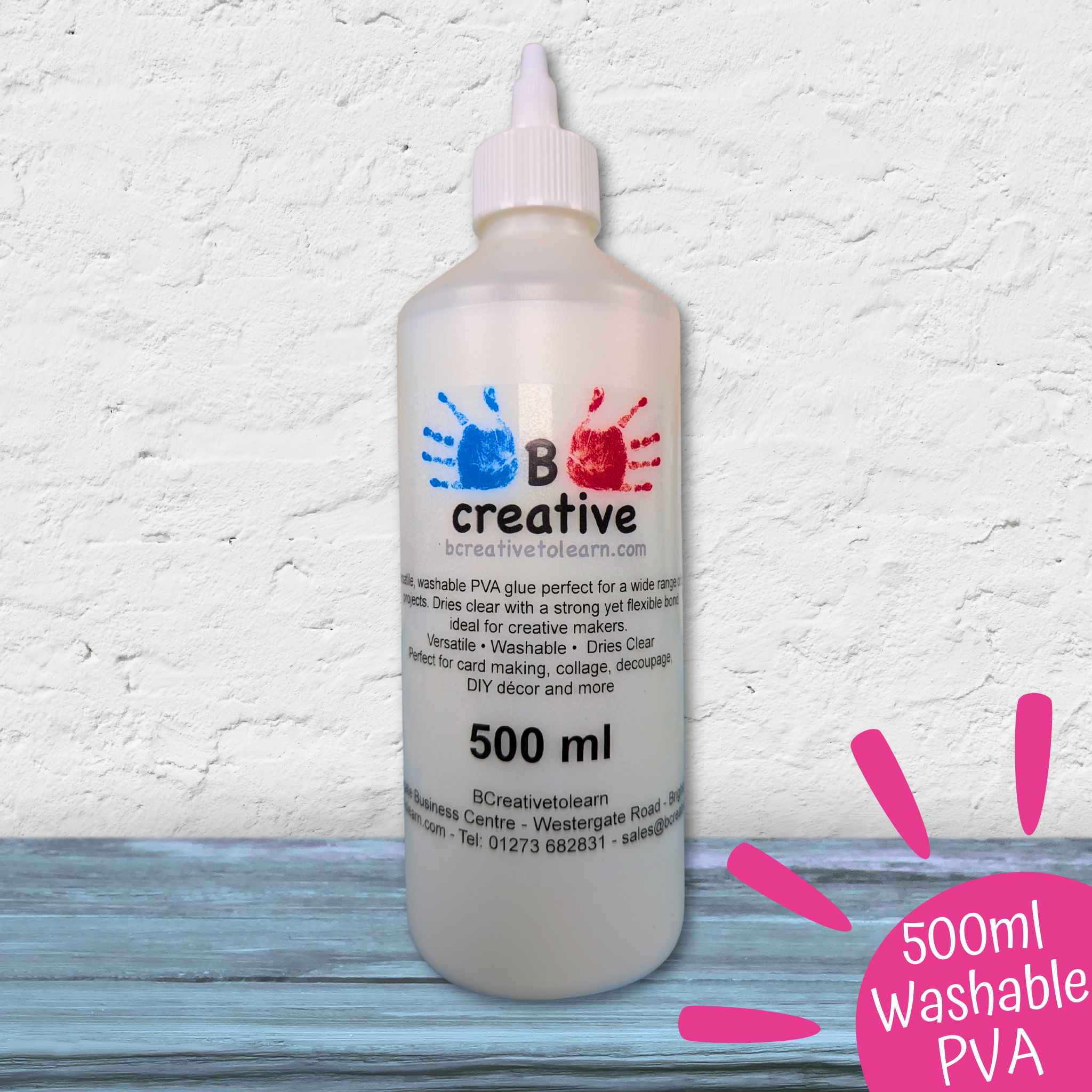 carnival-papers-glue-colle-pva-blanche-lavable-100ml-flacon image 7