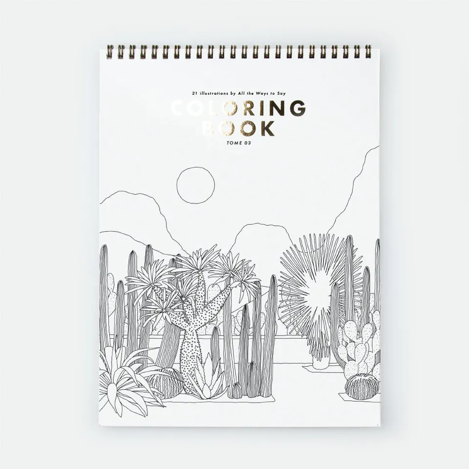 all-the-way-to-say-tome-3-livre-coloriage-cactus-a4 image 1