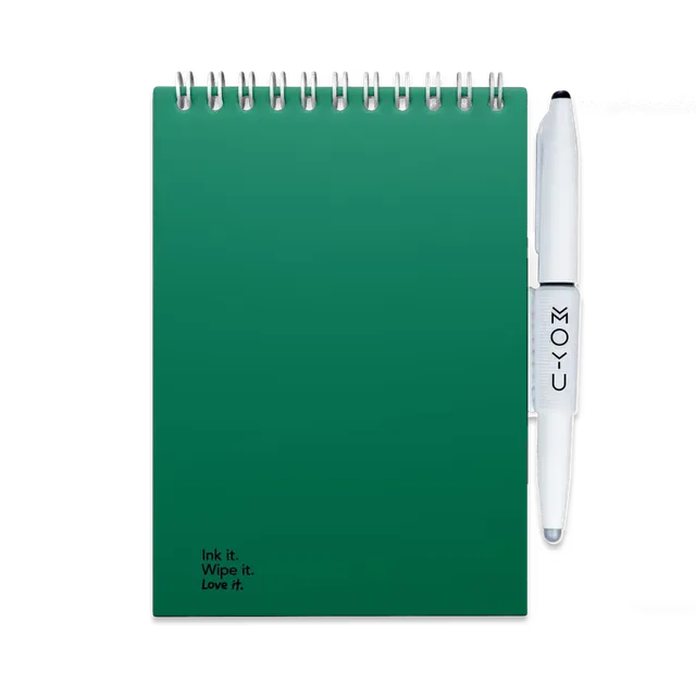 moyu-notepad-a6-bloc-vert-for-t-papier-pierre image 1