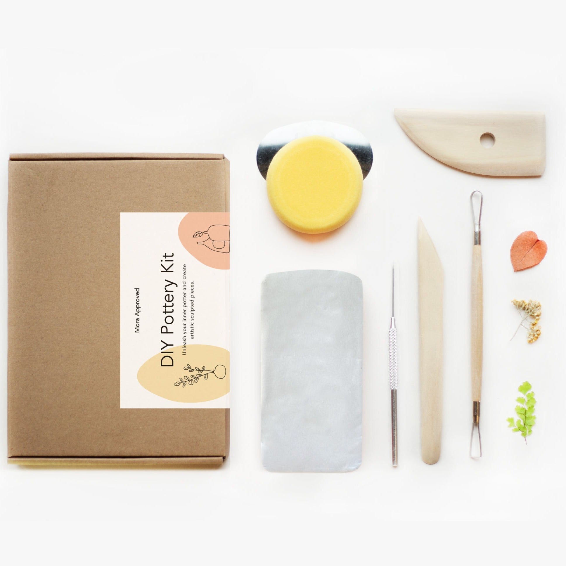 mora-approved-pottery-kit-poterie-argile-blanc-cass-500-g image 2