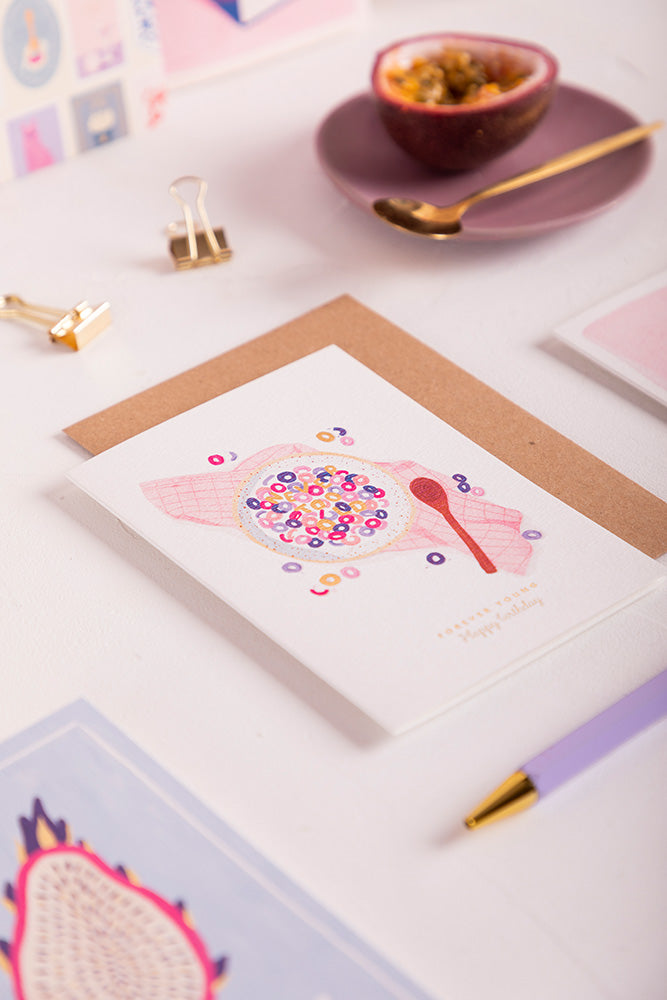 all-the-ways-to-say-cheerios-forever-young-carte-anniversaire-dor-e-a6 image 2