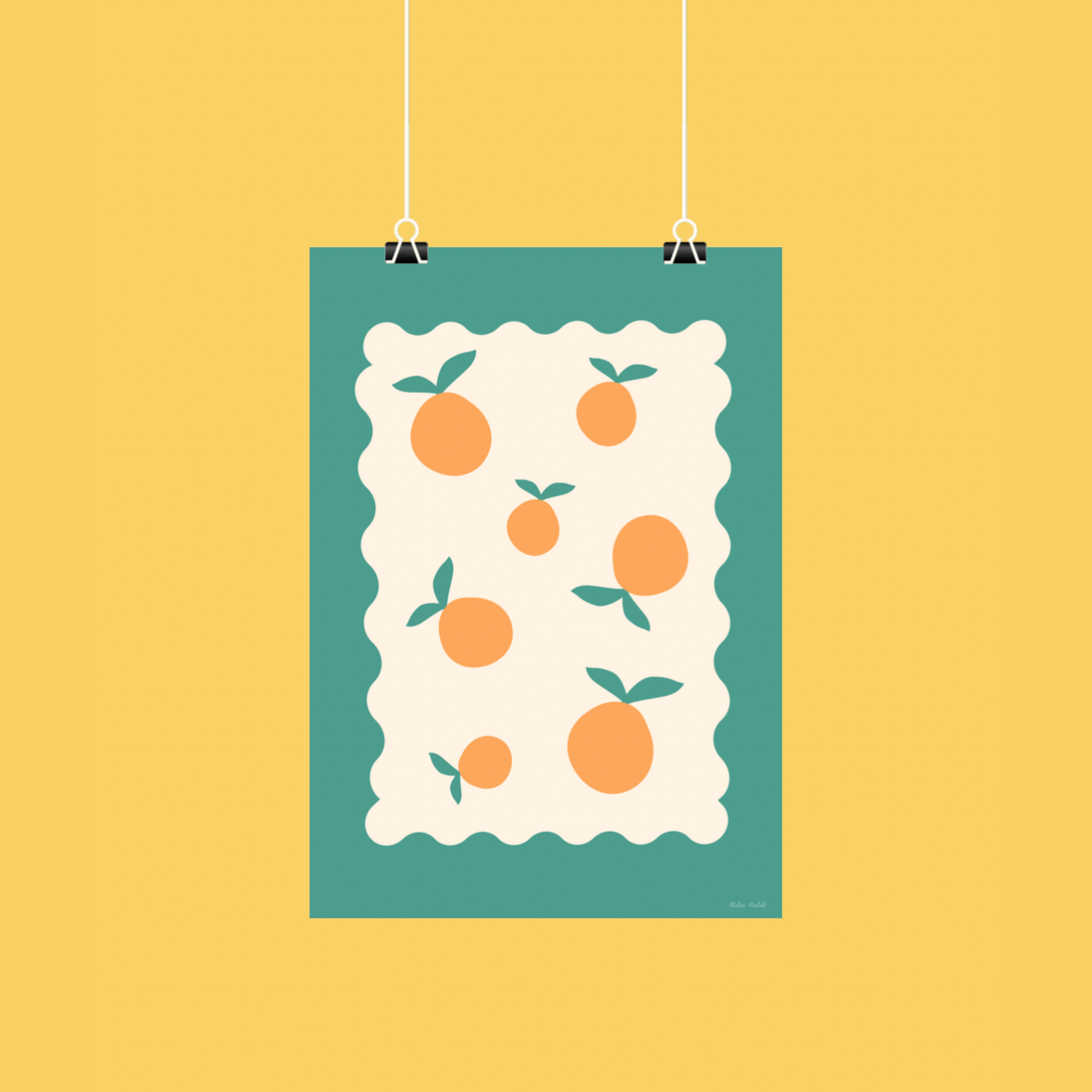 atelier-naholi-affiche-timbre-oranges-a4-papier-mat image 1