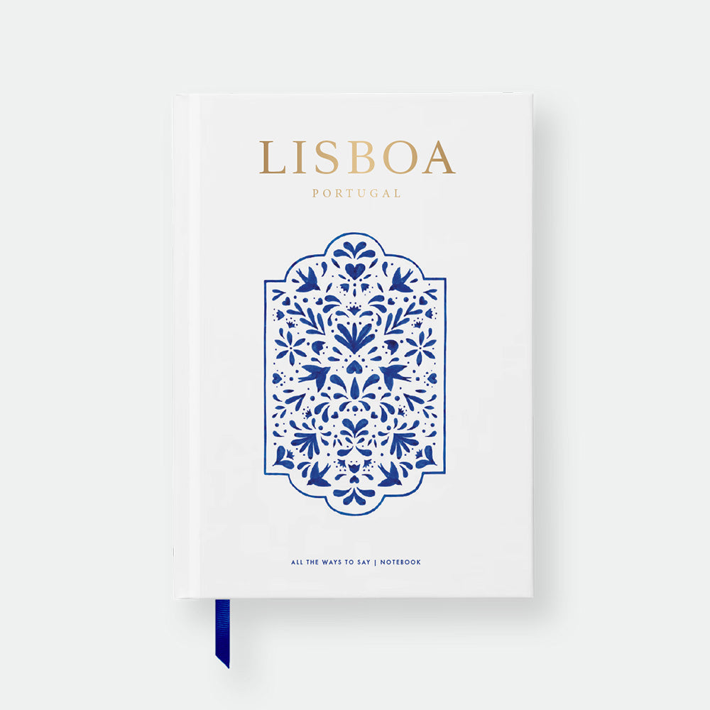 all-the-ways-to-say-lisboa-carnet-rigide-a5-lign-azulejos image 1