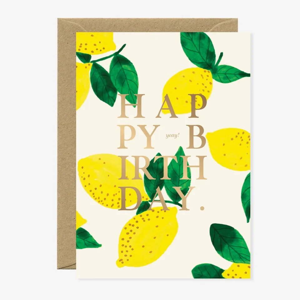all-the-ways-to-say-lemon-carte-anniversaire-a6-citron image 1
