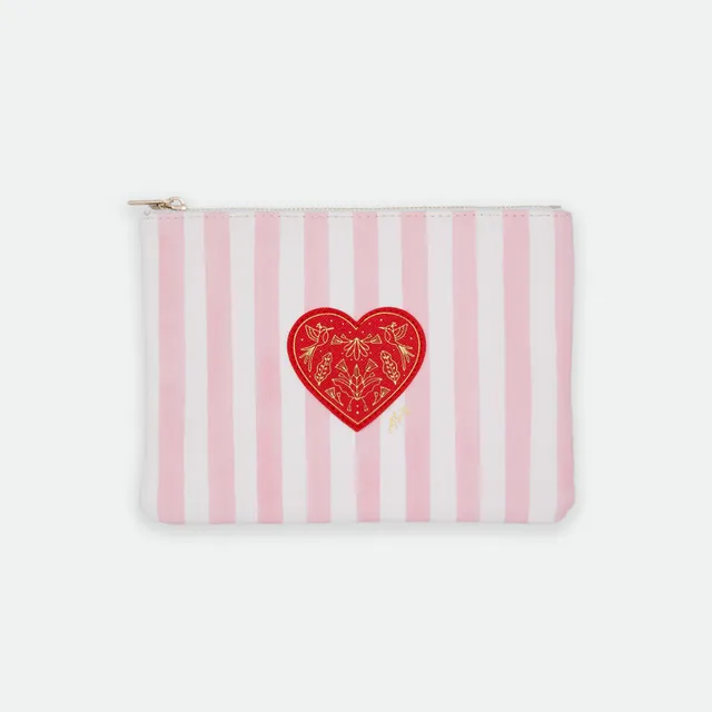 all-the-ways-to-say-pink-stripes-pochette-rayures-19x14cm image 1