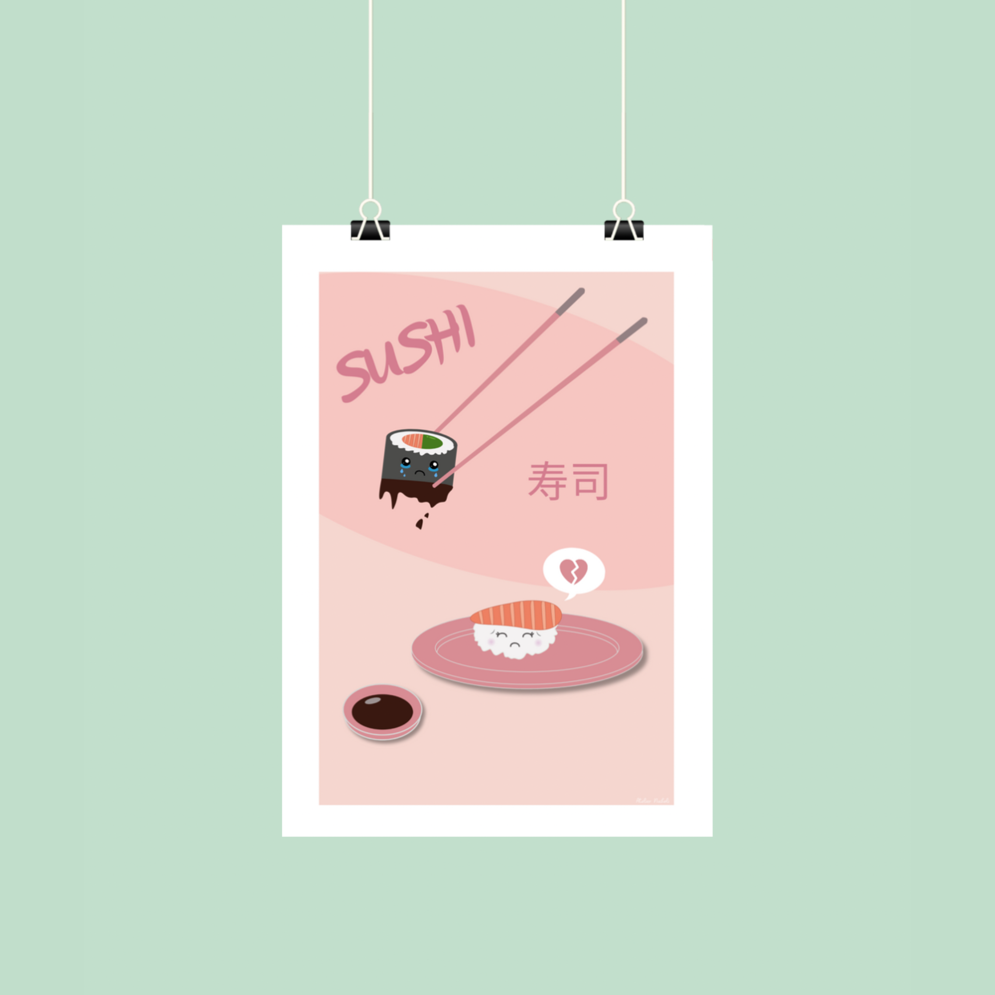 atelier-naholi-sushi-s-paration-affiche-a4-papier-mat-230g image 1