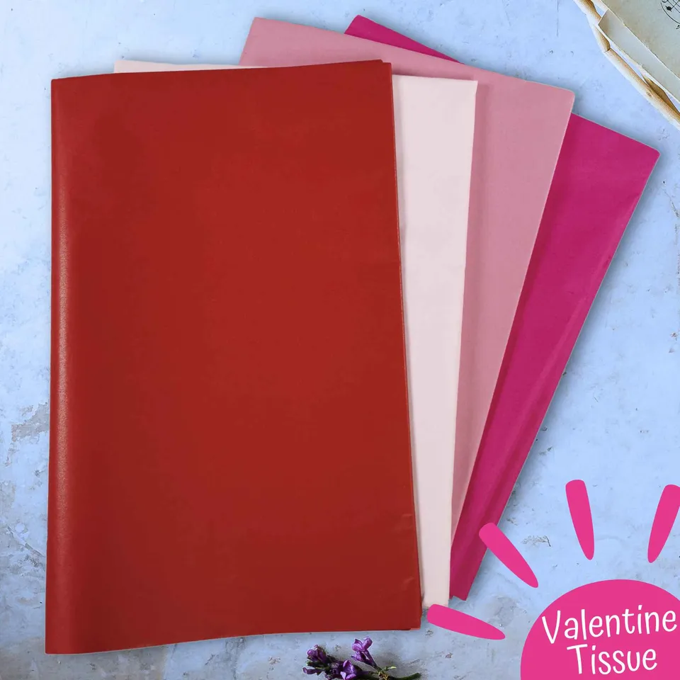 carnival-papers-tissue-paper-papier-soie-saint-valentin-40-feuilles image 1