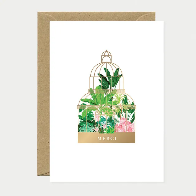 all-the-ways-to-say-merci-green-house-carte-voeux-a6-dor-e image 1