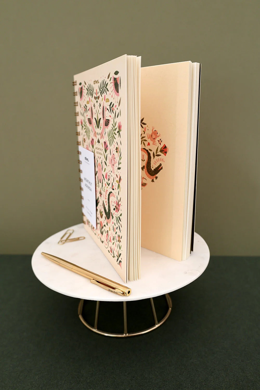 all-the-ways-to-say-pink-croco-agenda-spirale-mensuel-rose image 8