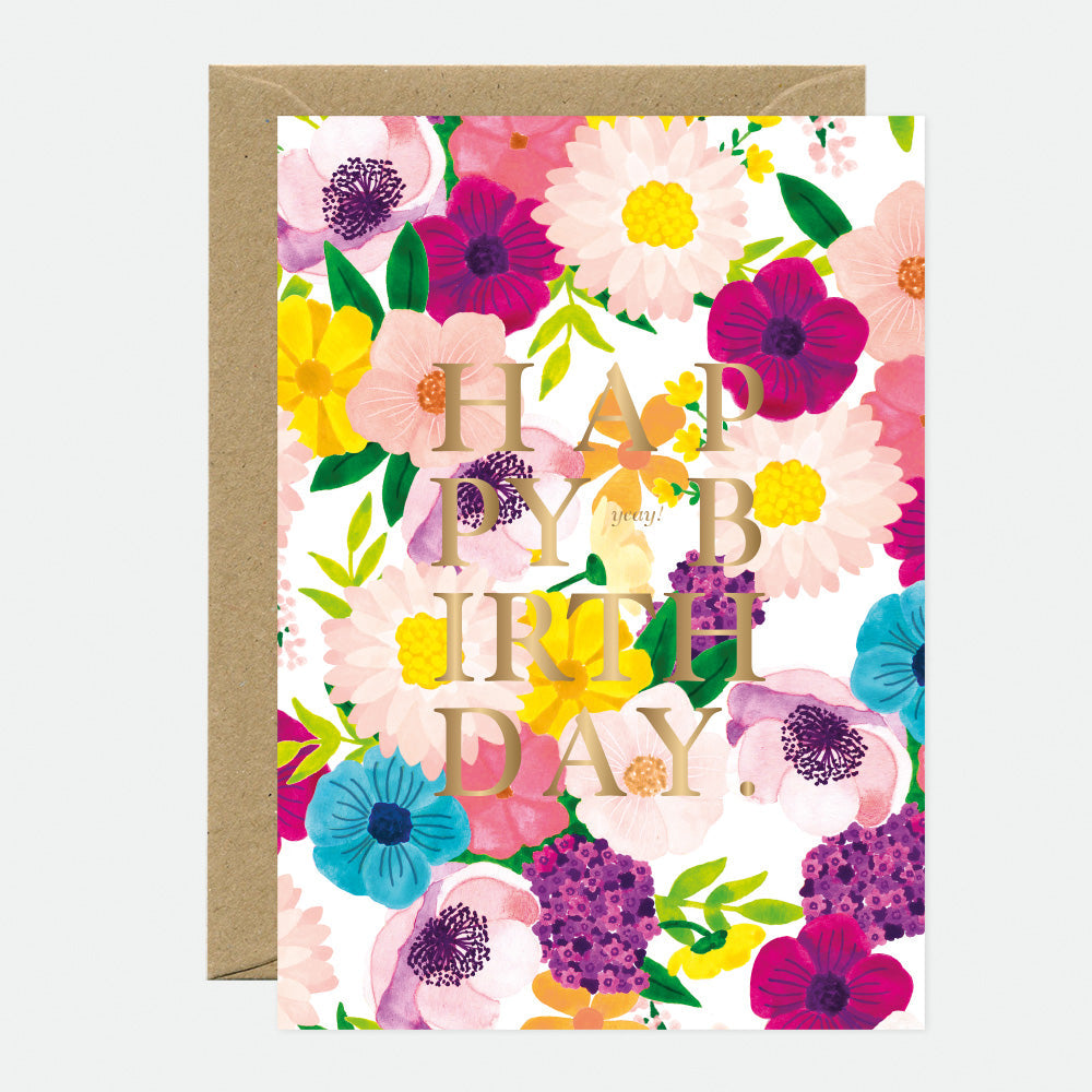 all-the-way-to-say-lilac-carte-de-v-ux-fleurs-dorure-anniversaire image 1