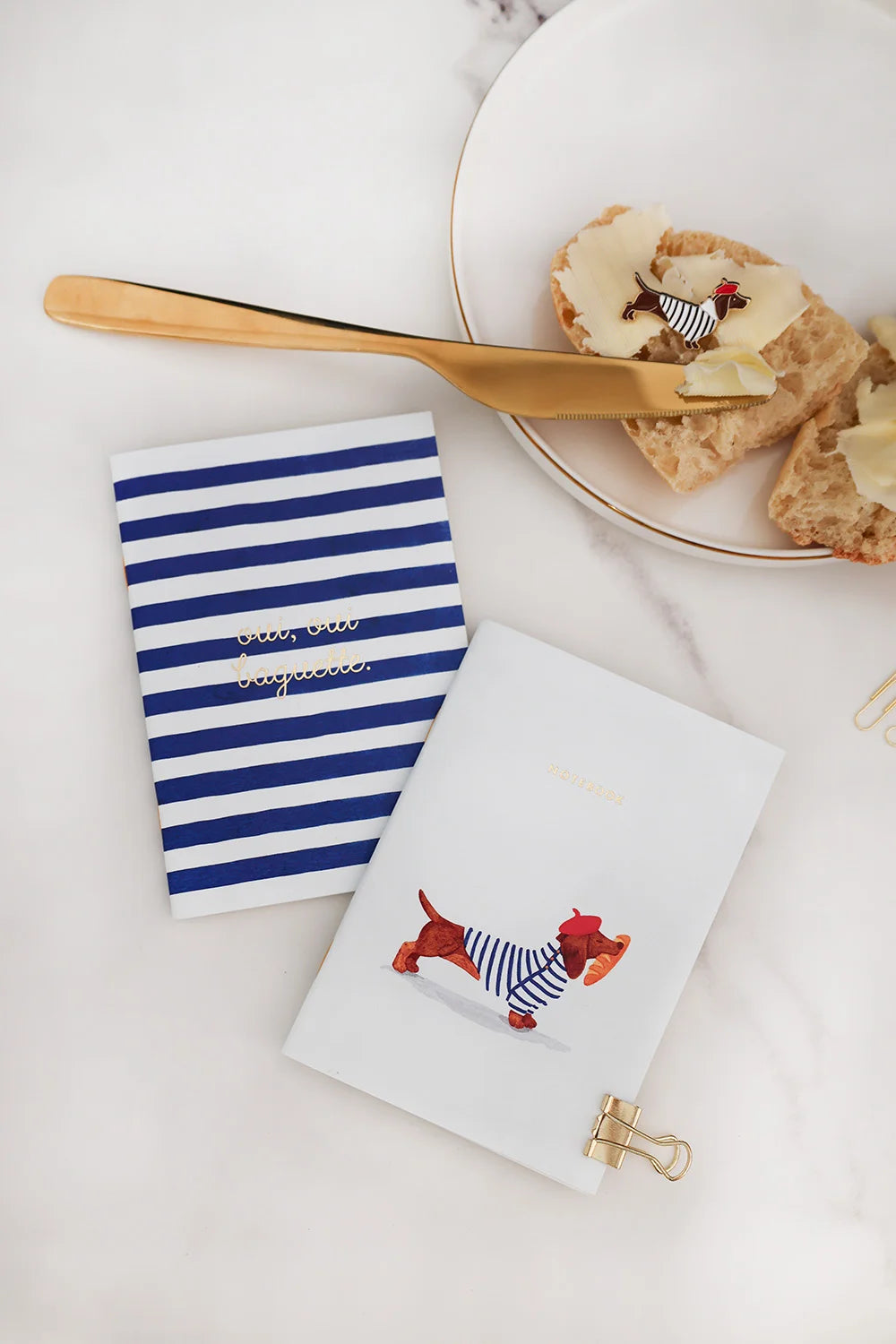 all-the-ways-to-say-oui-baguette-duo-carnets-a6-teckel image 5