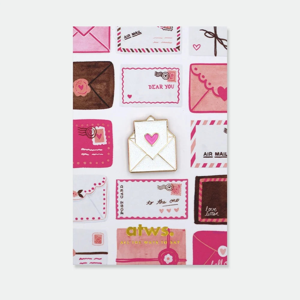 all-the-ways-to-say-glitter-love-letter-pin-s-enveloppe image 1