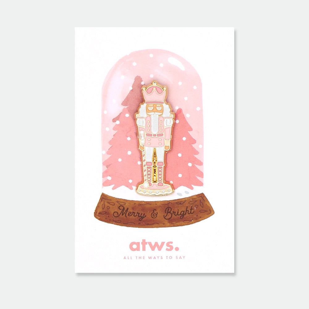 all-the-way-to-say-pink-nutcracker-pin-s-rose-dor-13x39-mm image 1