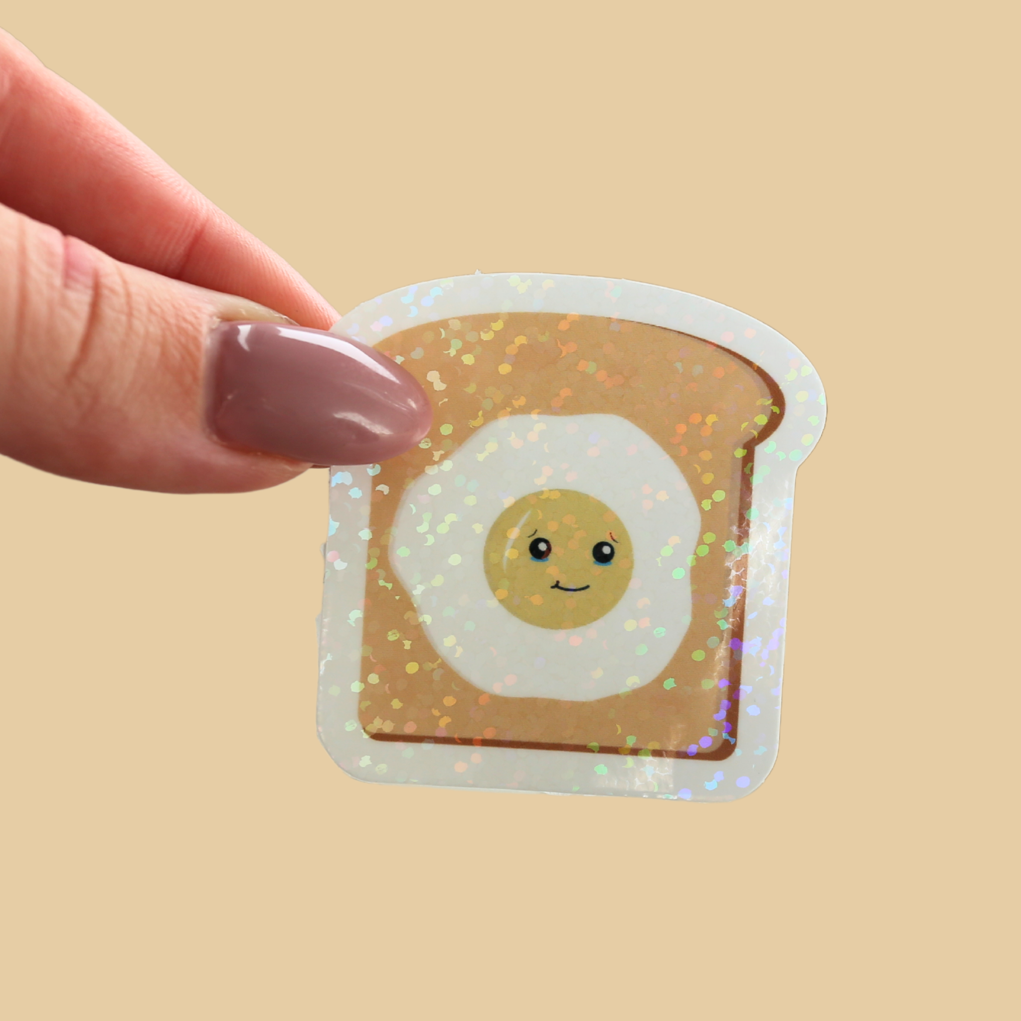 atelier-naholi-stickers-toast-mignon-autocollant-holo-4-8-cm image 1
