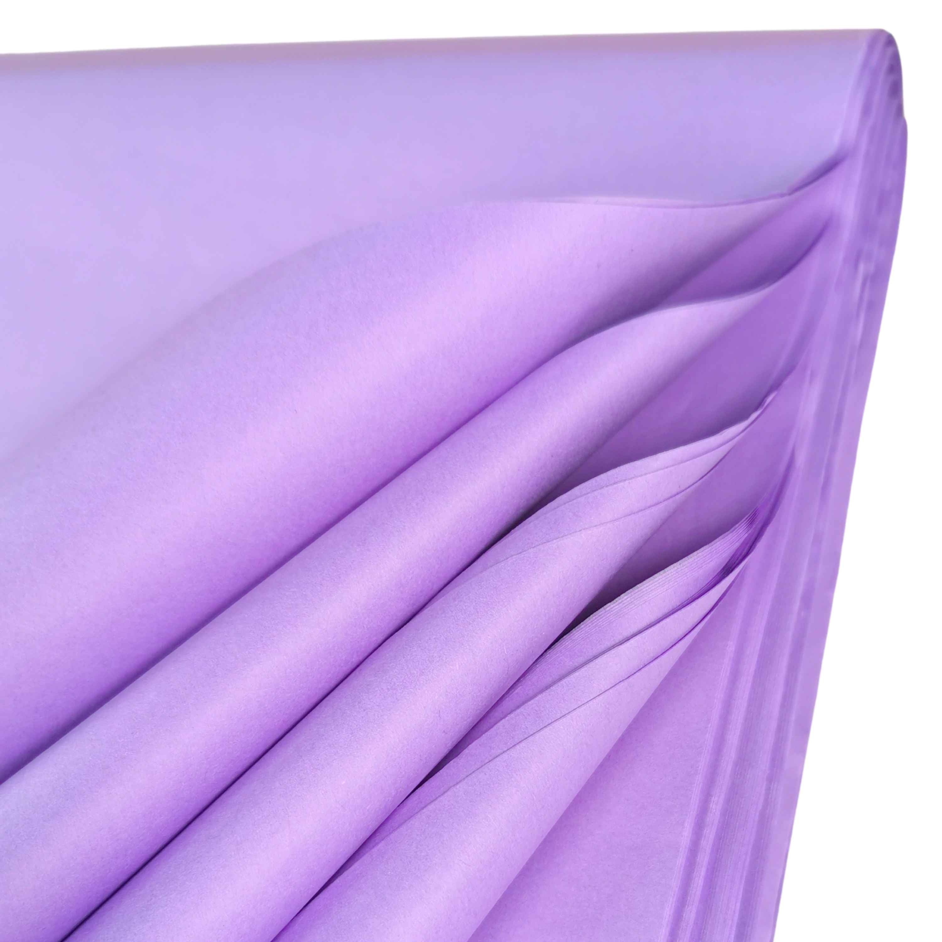 carnival-papers-tissue-papier-de-soie-lilas-violet-clair-10-feuilles image 3