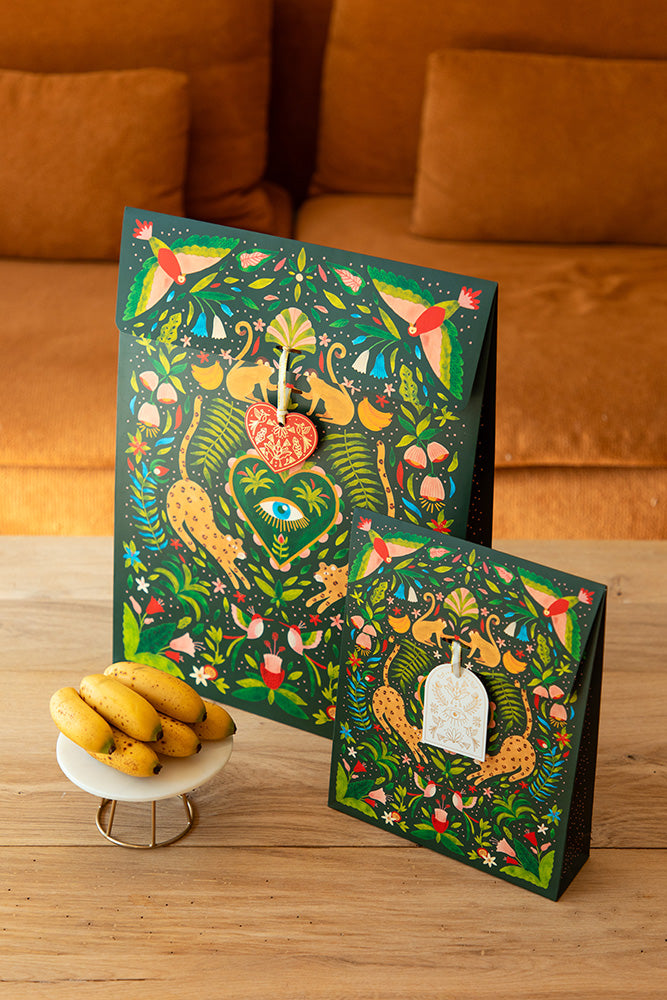 all-the-ways-to-say-green-jungle-pochette-cadeau-l-jungle image 2