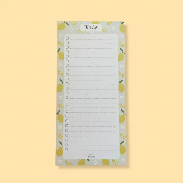 atelier-naholi-bloc-notes-to-do-list-magn-tique-citron-10x21-cm image 1