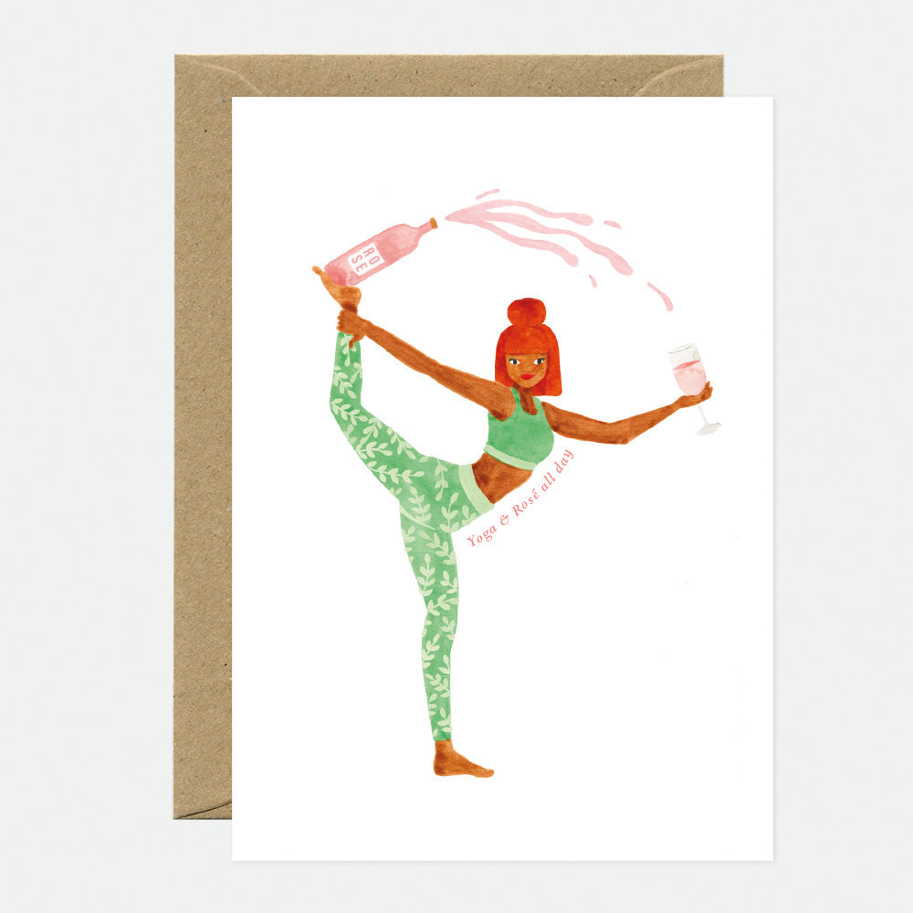 all-the-way-to-say-yoga-ros-carte-de-voeux-a6-humour image 1