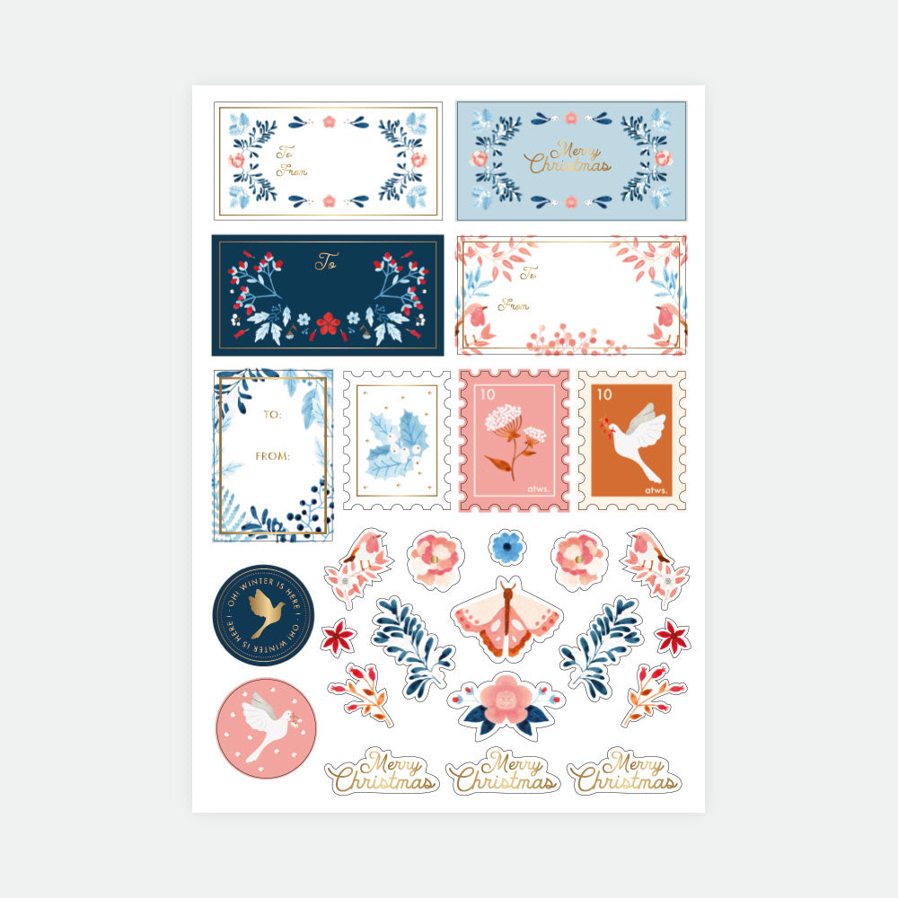 all-the-ways-to-say-white-winter-stickers-lot-3-planches-110 image 3