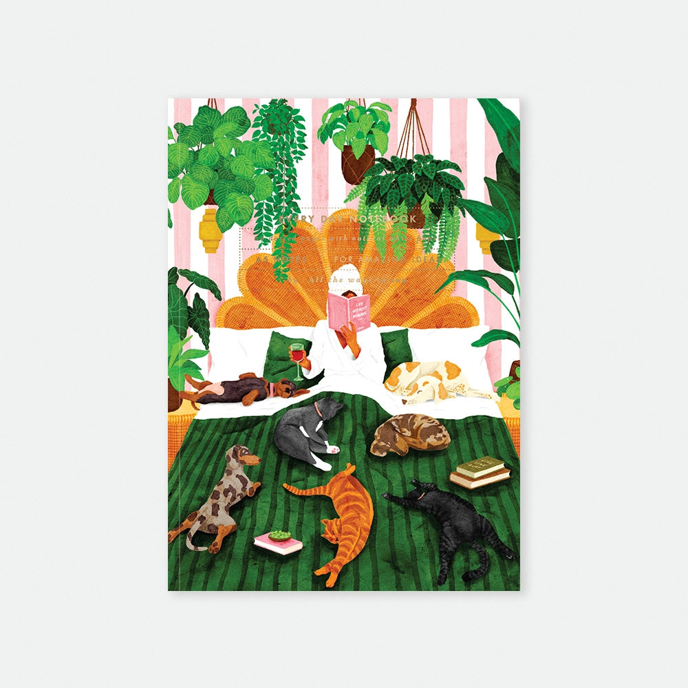 all-the-ways-to-say-life-with-pets-plants-carnet-a5-illustr image 1