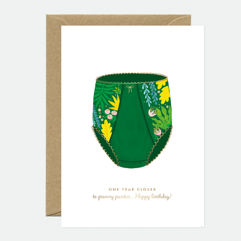 all-the-ways-to-say-granny-panties-carte-anniversaire-dor-e-a6 image 1