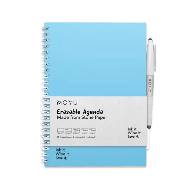 moyu-agenda-effa-able-a5-sky-blue-bleu-ciel-pierre image 1