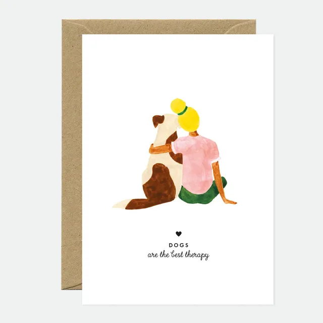 all-the-ways-to-say-dog-therapy-carte-chien-a6-soutien image 1