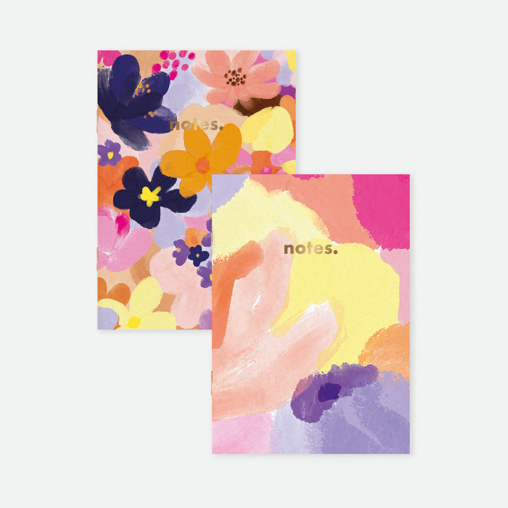 all-the-ways-to-say-flower-garden-duo-carnets-a6-fleurs-2-pi-ces image 1