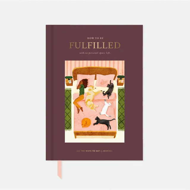 all-the-ways-to-say-how-to-be-fulfilled-carnet-rigide-a5-lign image 1