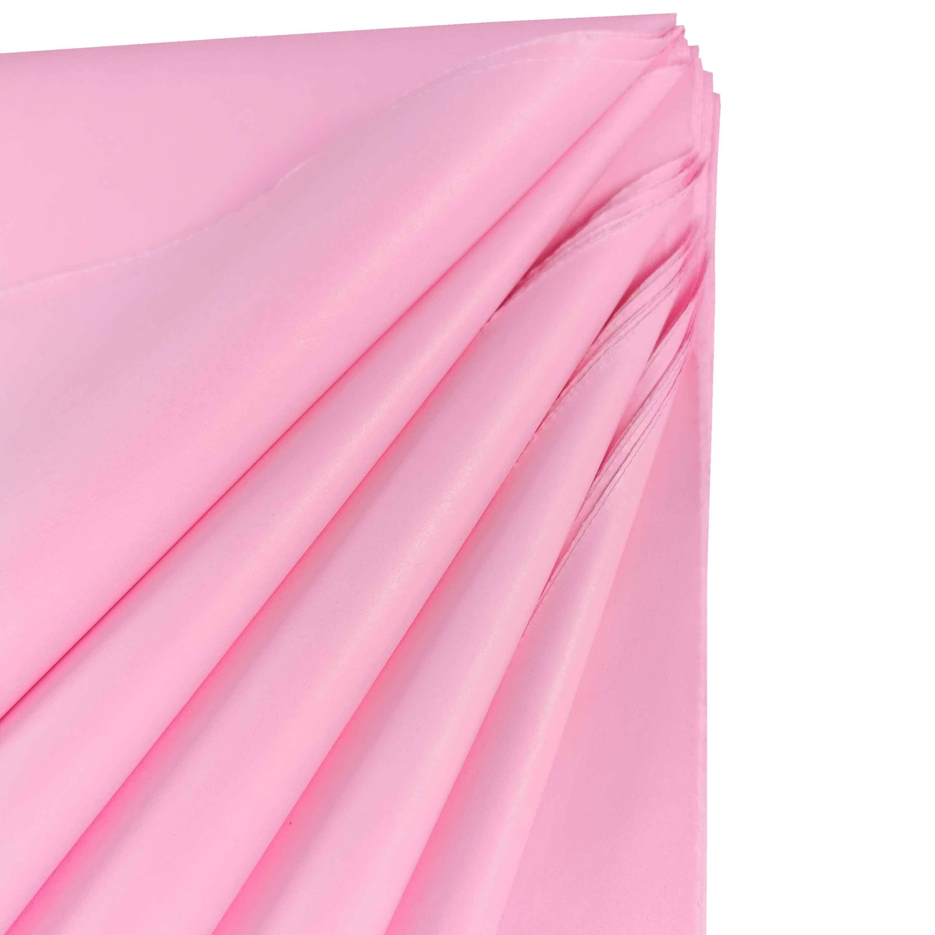carnival-papers-tissue-papier-de-soie-rose-pastel-70x50cm-17g-m image 3