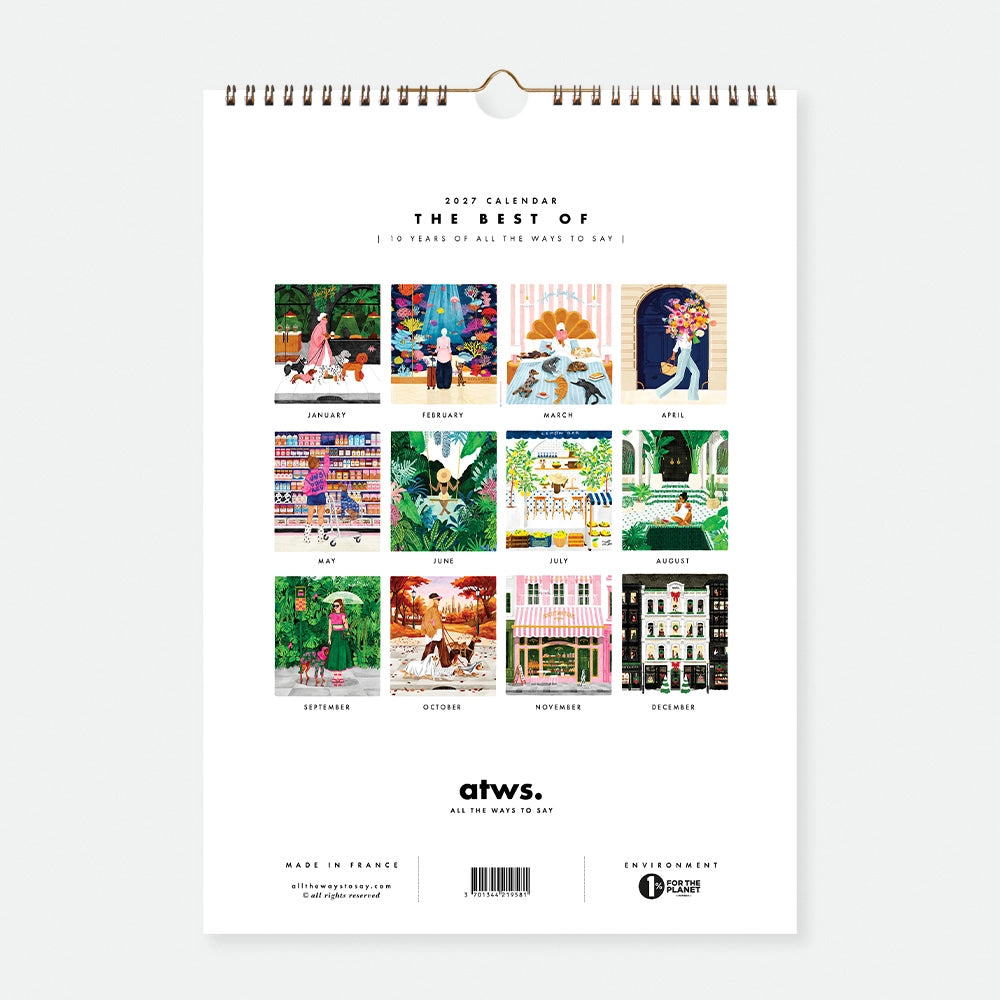 all-the-ways-to-say-best-of-10-ans-calendrier-2027-24x34-5-cm image 2