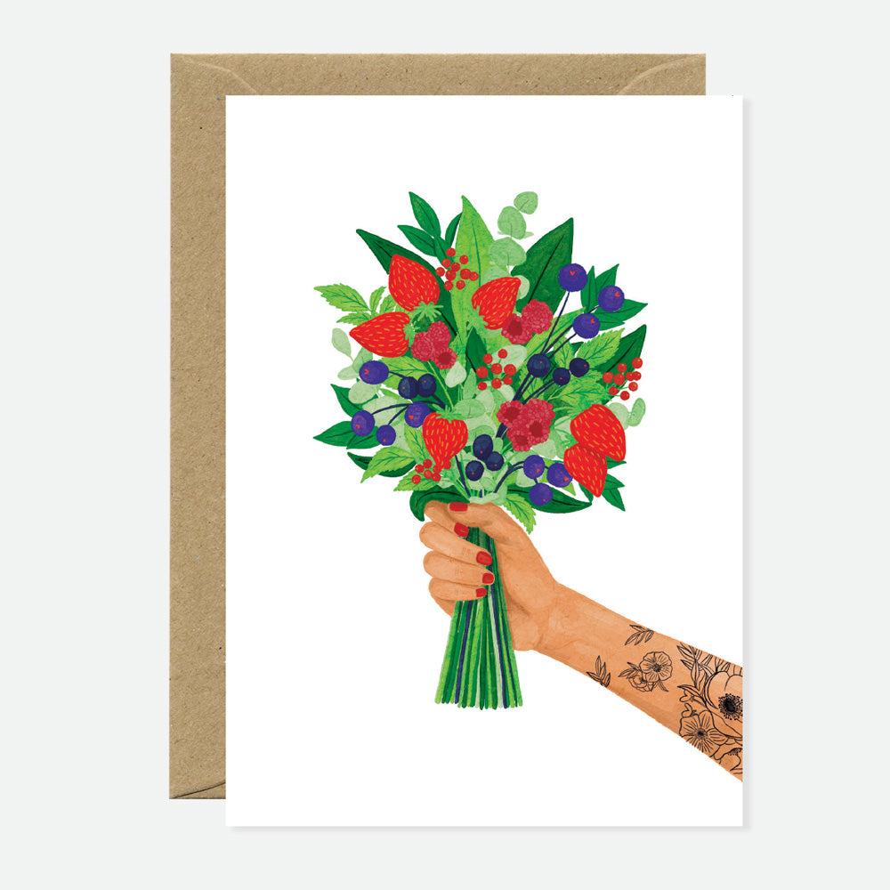 all-the-ways-to-say-berries-bouquet-carte-de-v-ux-fraises-a6 image 1